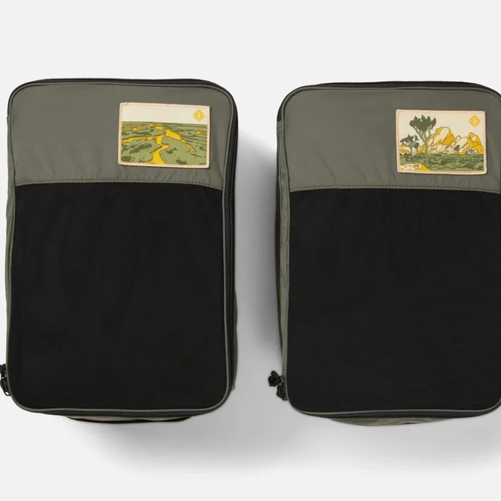 Rivian Duffel + Packing Cube Set – Forest Edge, CA Exclusive – Brand New